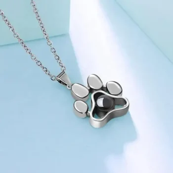 שרשרת כלב  925, ננו תכשיט שמבוסס על התמונה של הכלב שלכם