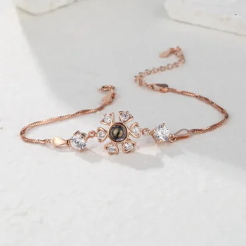 Your Moment - תכשיט צמיד עם תמונה 925 סטרלינג עם זיכרון