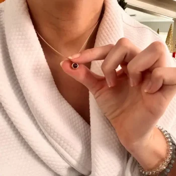 Your Moment - תכשיט שרשרת עם תמונה 925 סטרלינג עדין