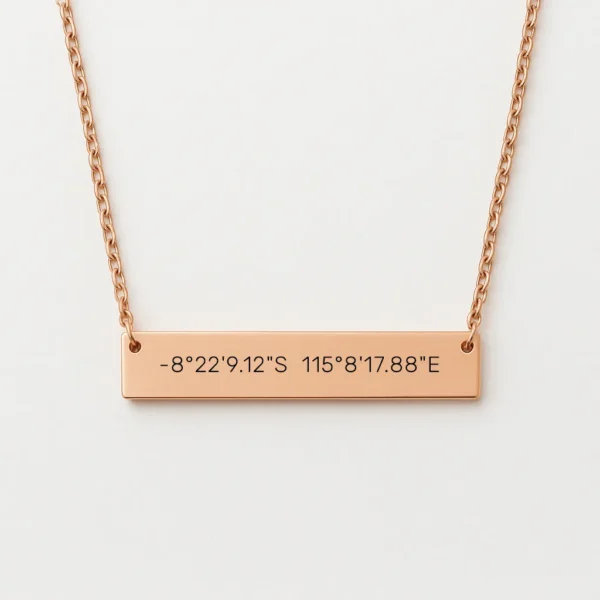 שרשרת כסף, מתנה יוקרתית עם נקודות ציון של רגע חשוב