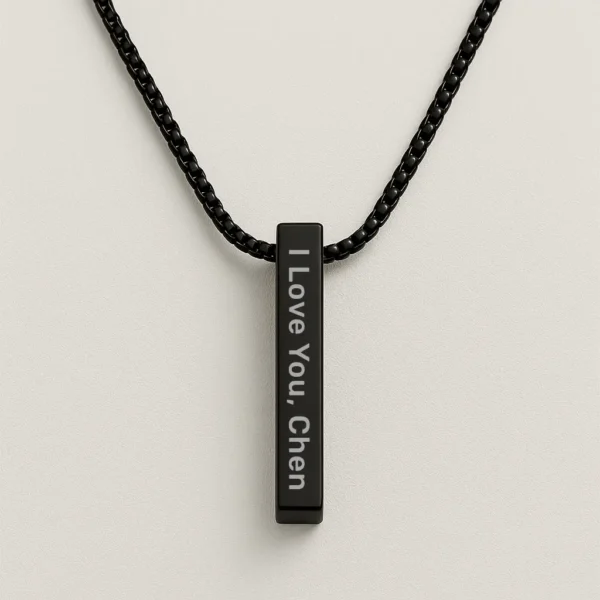 שרשרת חריטה לגבר