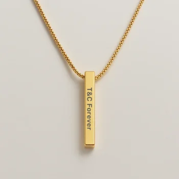 שרשרת חריטה לגבר