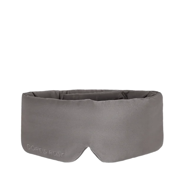 מסכת עיניים לשינה עמוקה בצבע כסף Dore & Rose