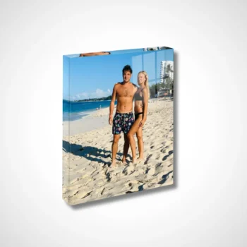 בלוק זכוכית עם תמונה - 15×15 ס״מ