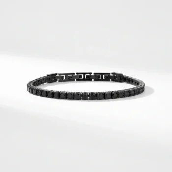 צמיד טניס בשילוב זרקונים מתנה יוקרתית לגבר