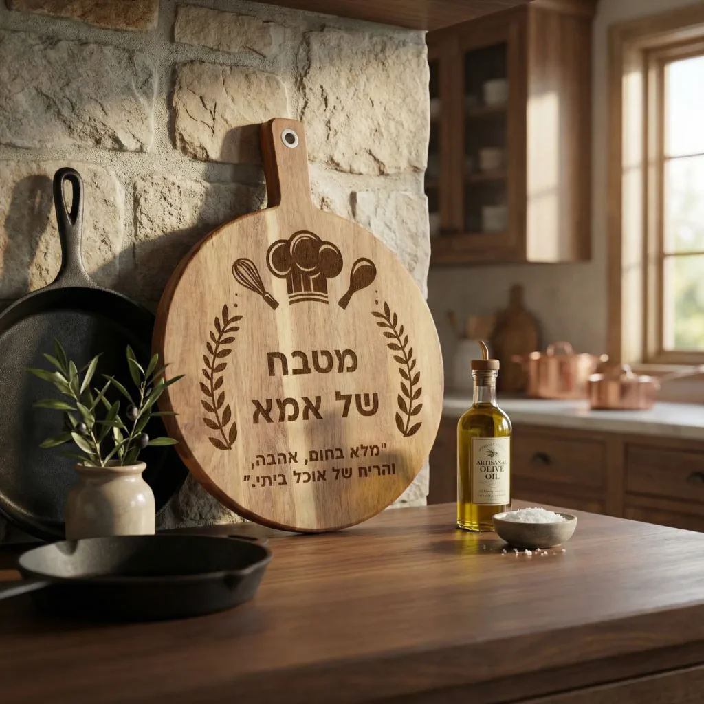 ⁦קרש חיתוך מותאם אישית לאמא⁩ – תמונה ⁦3⁩