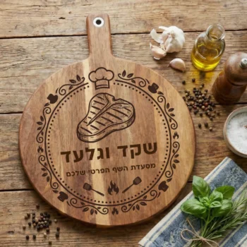 קרש חיתוך לגריל בהתאמה אישית