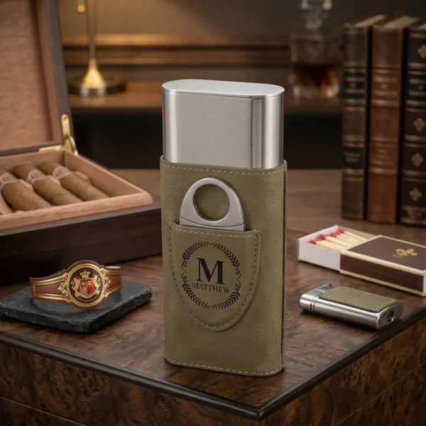 ⁦כתבו על מחזיק הסיגריות שלכם חריטה אישית – שם ואות ראשונה לבעל⁩ – תמונה ⁦2⁩