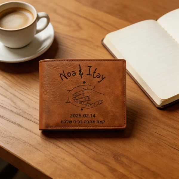 ⁦ארנק אהבה בהתאמה אישית: נוצר עבור הסיפור שלכם⁩ – תמונה ⁦3⁩
