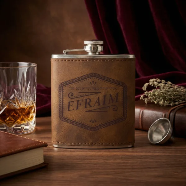 ⁦בקבוק אישי לחבר – חריטת שם מותאמת אישית ומתנה עם הודעה מיוחדת⁩ – תמונה ⁦2⁩