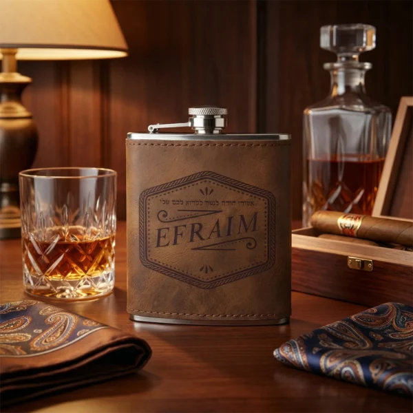 ⁦בקבוק אישי לחבר – חריטת שם מותאמת אישית ומתנה עם הודעה מיוחדת⁩ – תמונה ⁦3⁩